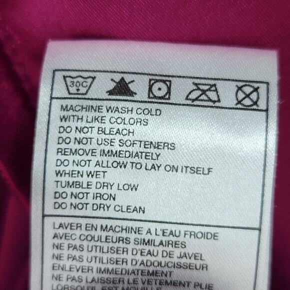 Nike Burgundy Tracksuit Womens Windbreaker XL Jacket + Large Pants Jogging Set - Picture 12 of 16